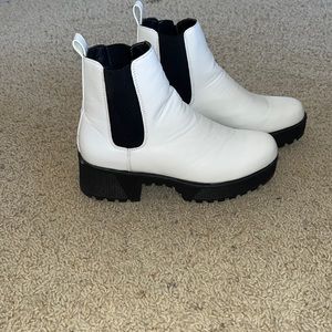 White boots